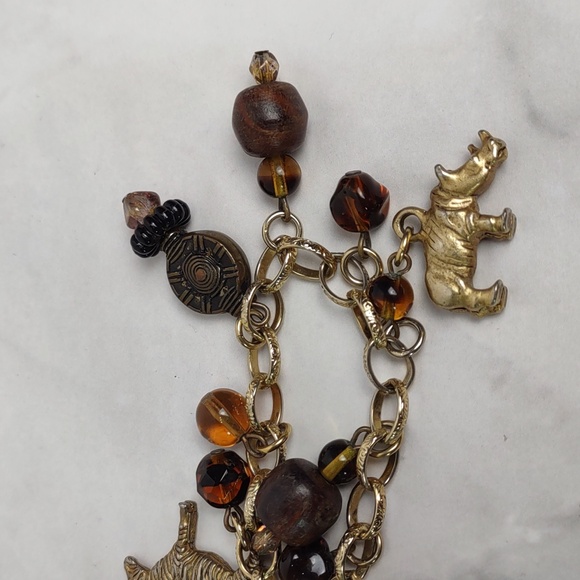 Three Ladies Animal Charm Necklace - Picture 15 of 15